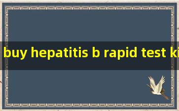 buy hepatitis b rapid test kit